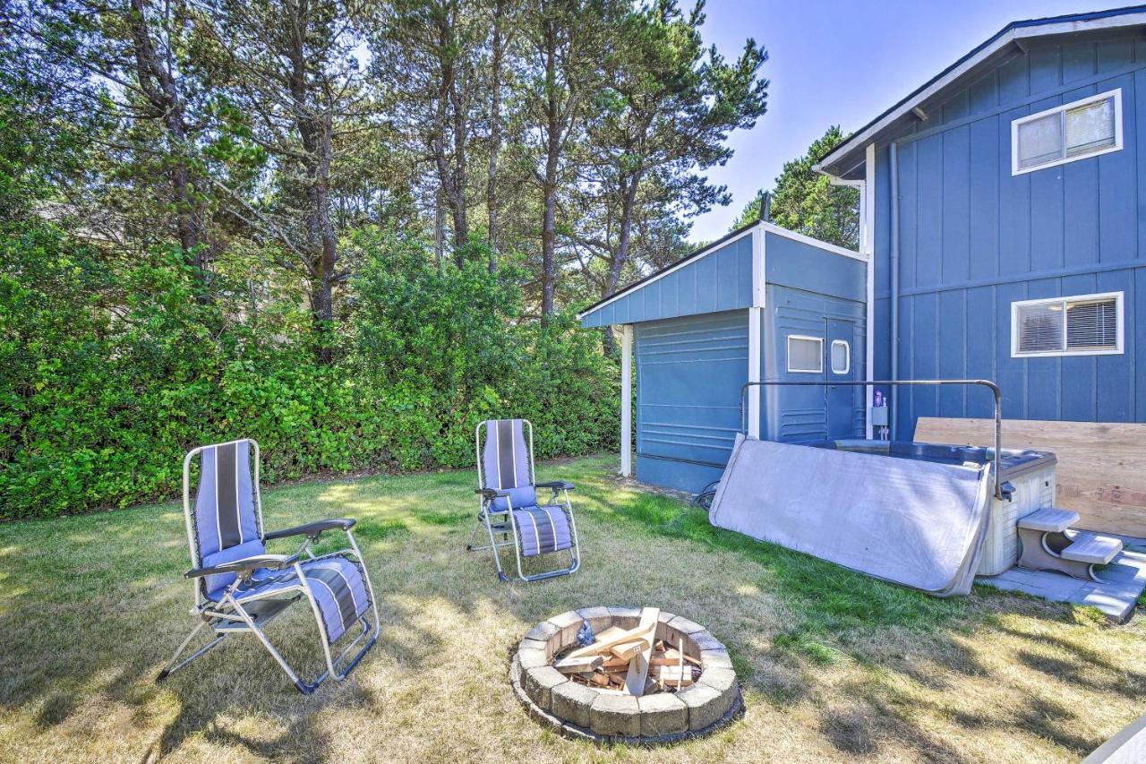 Coastal Pnw Gem With Hot Tub - Walk To Beach! Grayland Kültér fotó